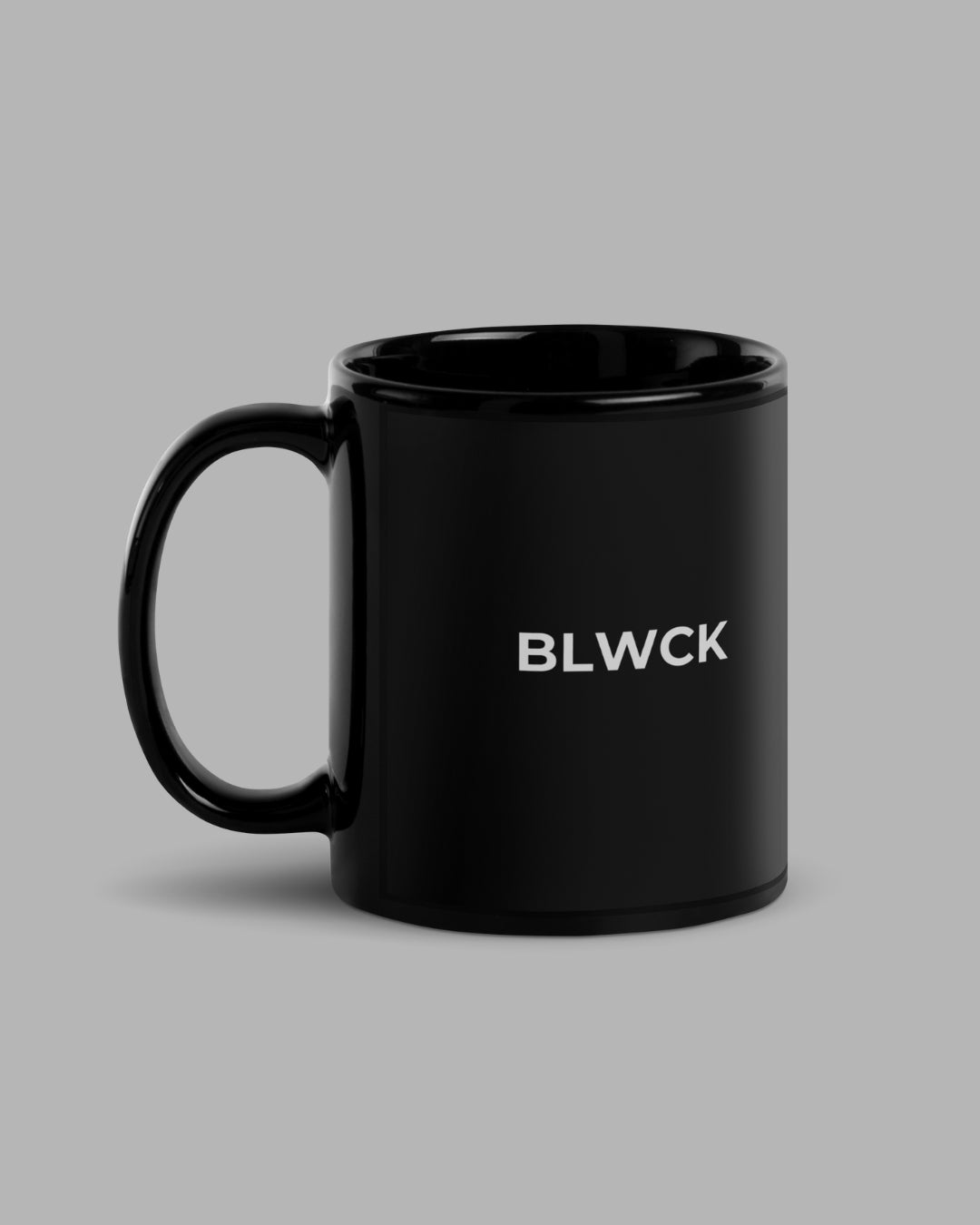 Black Glossy Mug